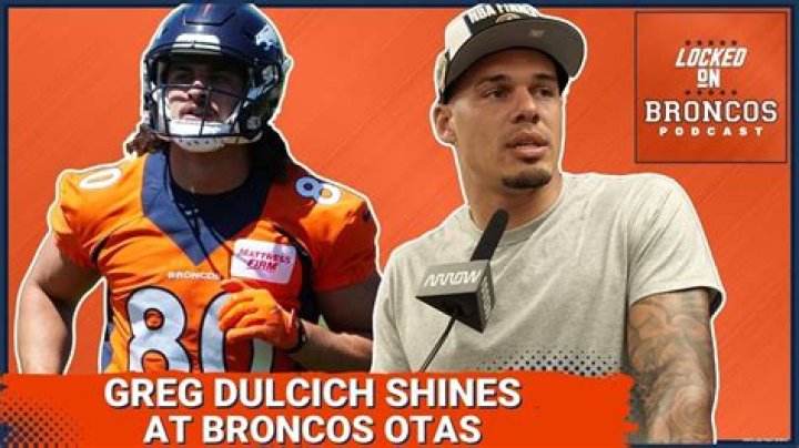 Denver Broncos Greg Dulcich Parents Anna And George Dulcich; Age Gap And Family Ethnicity