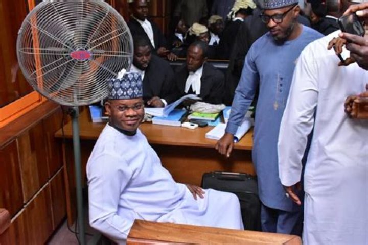 
Kannywood Producer, Abdulamart Pays a Courtesy Visit To Governor Yahaya Bello In Kogi State 