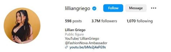 Lillian Griego Height, Weight, Net Worth, Age, Wiki, Who, Instagram, Biography