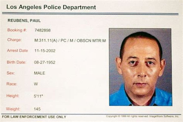 
Paul Reubens was arrested for child porn possession in 2002 after he made career comeback with Blow 