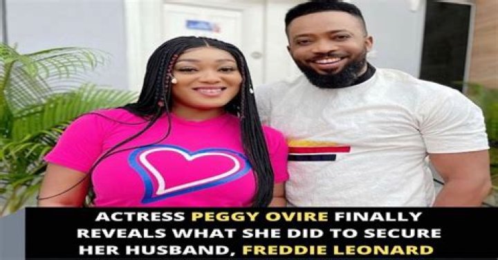 
Peggy Ovire Has Finally Spoken Out On Her Engagement To Her Male Colleague Frederick Leonard 