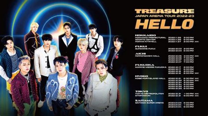 
TREASURE’s Hello Tour 2023: Cities, venues, and dates for first Asian leg 